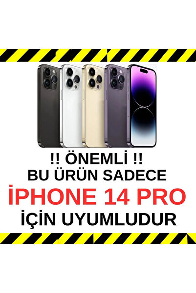 3GEN CASE iPhone 14 Pro Compatible Fan Patterned Transparent Silicone Case