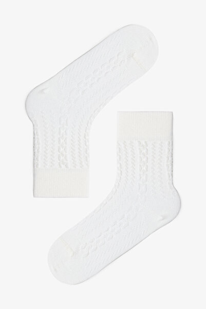 Penti Marshmallow Girl's Cutie Bear Bear Patterned 3-Piece Sock Socks