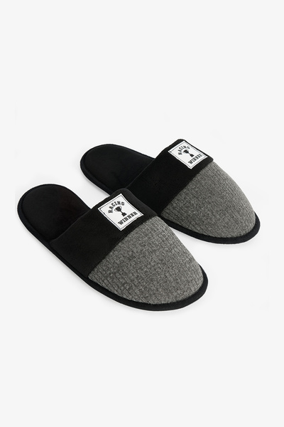 Penti Gray Men's Gray Legend House Slippers