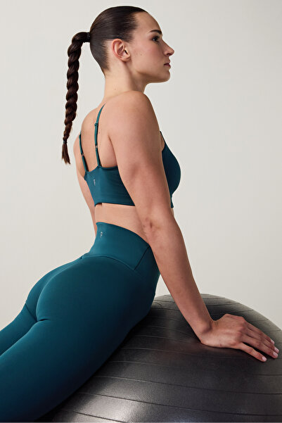 Penti Dark Green Light Support V-Cut High Waist Zero Feel V Shape Leggings