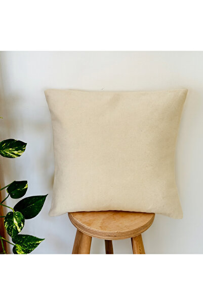 HOUSERİCH 100% Cotton Woven, Special Design, Tassel Detailed Throw Pillow Case