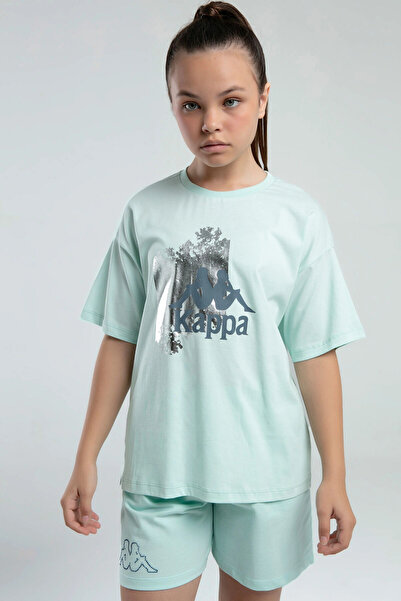 Kappa Πράσινο T-Shirt για κορίτσι