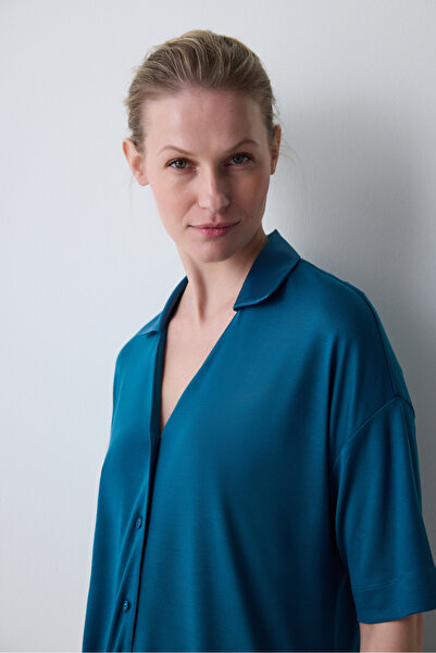 Penti Aging Collagen Shirt Capri Pajama Set