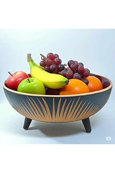 çömlek diyarı Decorative Standing Bowl 20cm