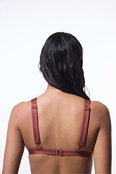 Penti Ανοιχτό καφέ Astrid Deep V Cut Bikini Top