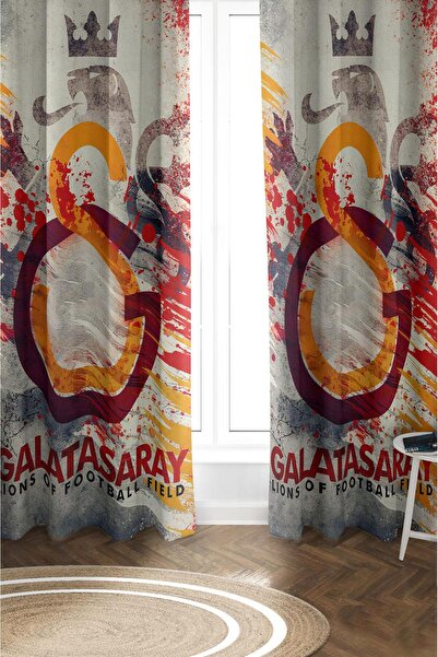 Dolce Mariee Parlak Saten Mikro Kumaş Çift Kanat Çocuk Odası Fon Perde Takımı...