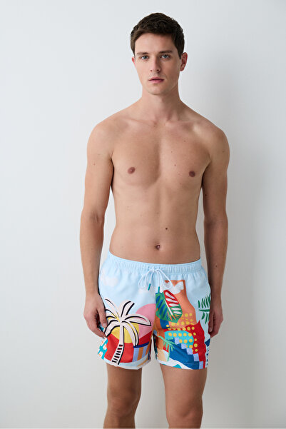 Penti Bunte Herren-Shorts-Badehose