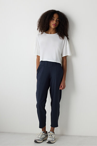 Penti Modal Crop Off-White T-Shirt