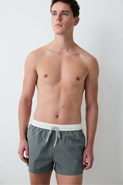 Penti Graue Lagos Herren Shorts Badehose