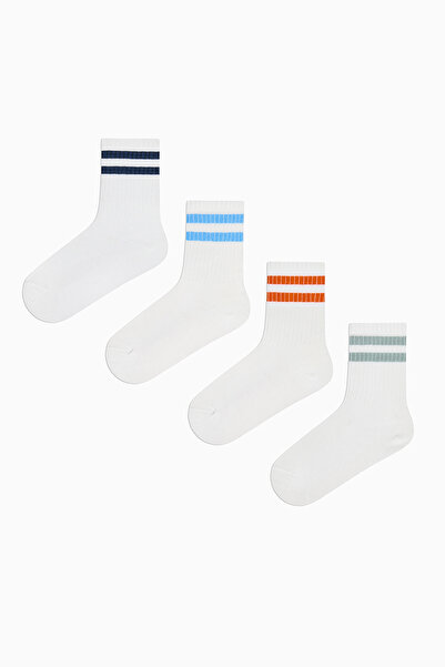 Penti Boy's Double Stripe 4-Piece Socks