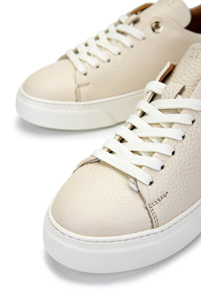 Tamer Tanca Kadın Hakiki Deri Bej Sneakers & Spor Ayakkabı