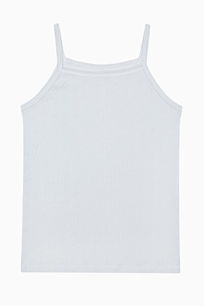 Penti Girl's Lovely Pointel Cotton Multi-Colored 2-Piece Undershirt