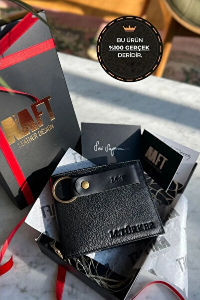 MFT Leather Design Matte Hakiki Deri Erkek Cüzdan