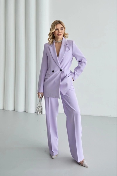 ossons Special Edition Ceket Palazzo Pantolon Takım Elbise