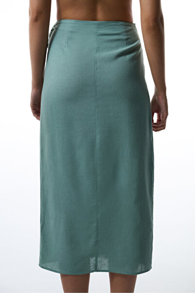 Penti Ανοιχτό πράσινο Lina μακριά φούστα
