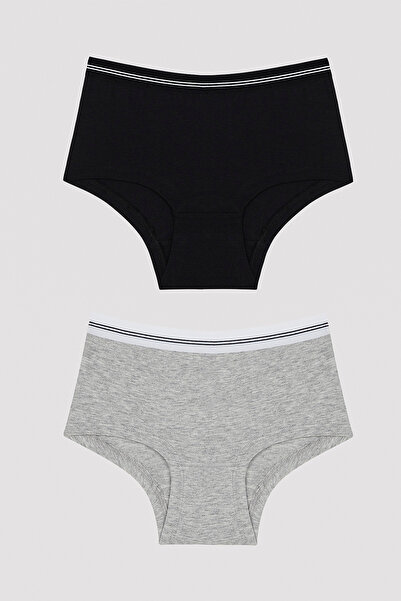 Penti Girl's Basic 2-Piece Hipster Panties