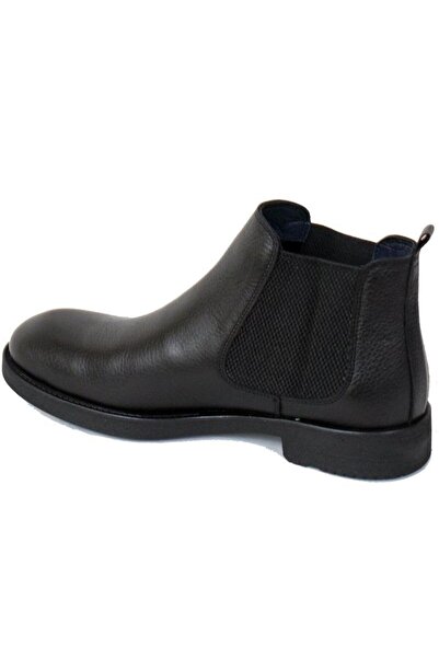 Ustalar Ayakkabı Çanta Black Men's Genuine Leather Boots 467.748