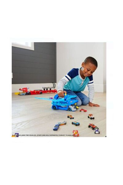 mattel Camionul cu două dragoni Hot Wheels City -