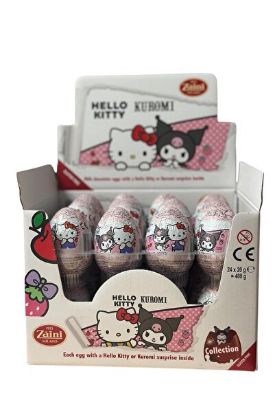Genel Markalar Hello Kitty Glutensiz Çikolatalı Sürpriz Yumurta 6'lı