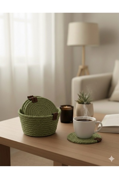 Rose go home 6-Piece Coaster Set