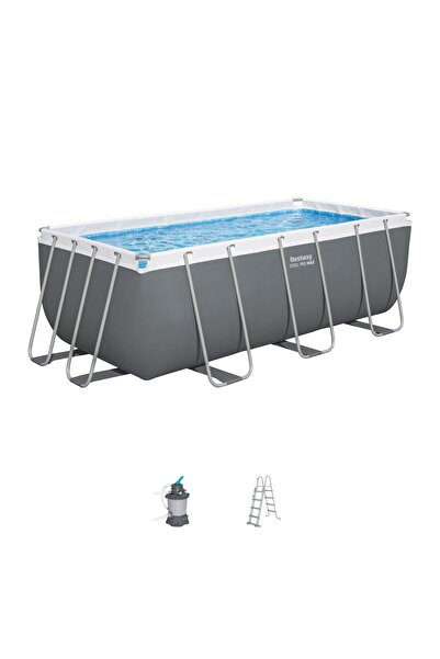 BESTWAY ® 56457 Steel Pro MAX™ Above Ground Pool Set 4.12 m x 2.01 m x 1.22 m