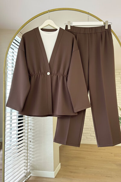 SUWWE Merlin Hijab Top and Bottom Two-Piece Set