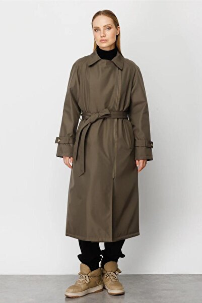 Micca 232501-23K Alle İçi Kapitone Dolgulu Yandan Fermuar Kapamalı Mont