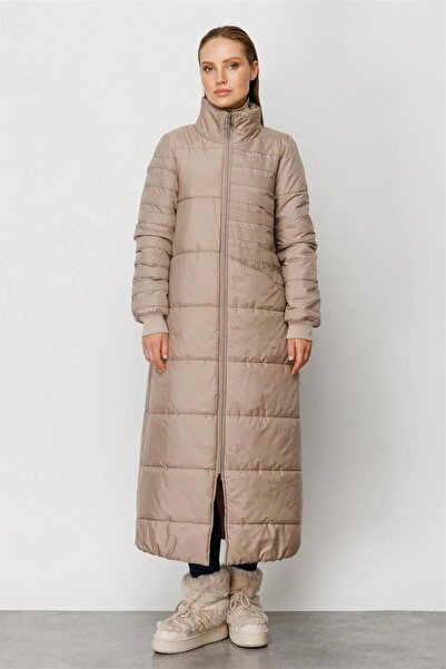 Micca 232547-23K Garni Şerit İşleme Fulla Kapitone Dolgulu Spor Mont