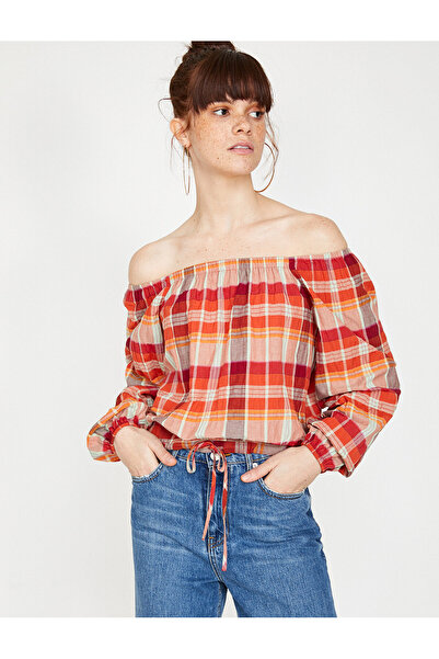 Koton Off Shoulder Μπλούζα