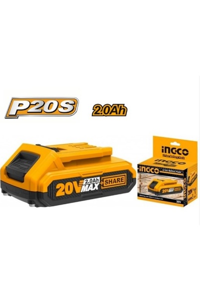 Ingco İNGCO LITHIUM YEDEK AKÜ (2.0 Ah) 20V FBLI2001