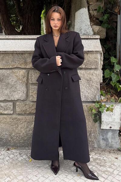 Bershka Oversize kumaş kaban