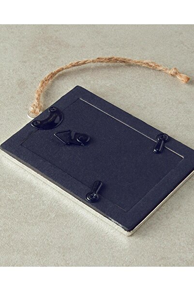 English Home Glitter Framed Metal Christmas Tree Ornament Silver (13.11.2025)