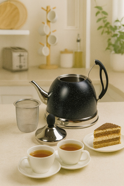 Generic A teapot for black tea and milk