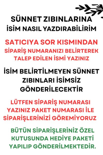Baby&Baby Uzun Kollu Isim Yazılabilir Sünnet Oldum Maşallah Pamuklu Organik Baskılı Erkek Bebek Body Zıbın
