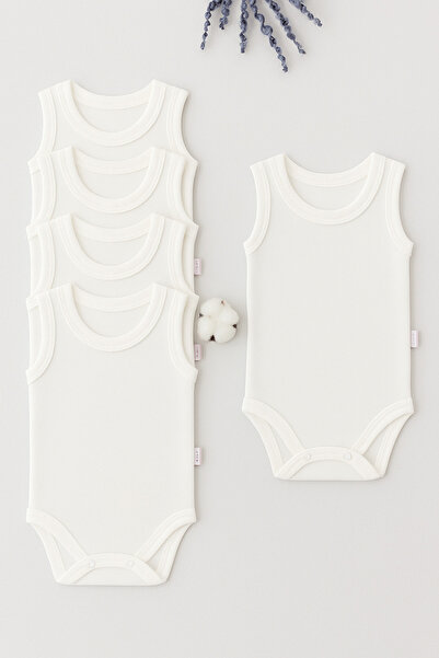 OMY 0-6 Years Crew Neck Snap Fastener Bodysuit - Bodysuit Undershirt, Baby Girl Boy Kids Set of 5 for Newborn Hospital Outlet