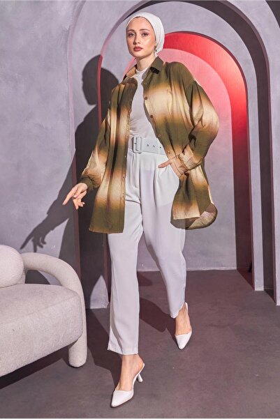 TRENDTESETTÜR Τουνίκ πουκάμισο σε χρώμα καφέ - T 0514