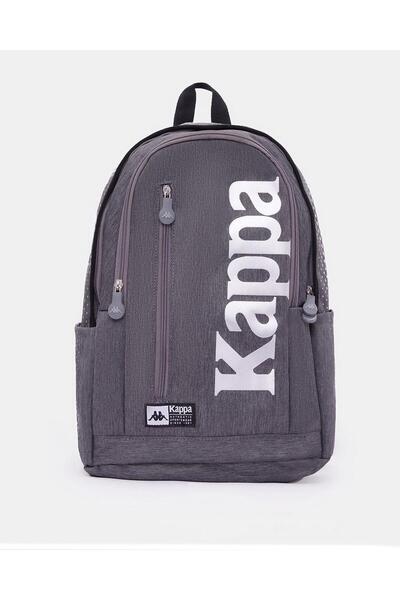 Kappa Bassi Unisex Gri Regular Fit Sırt Çantası