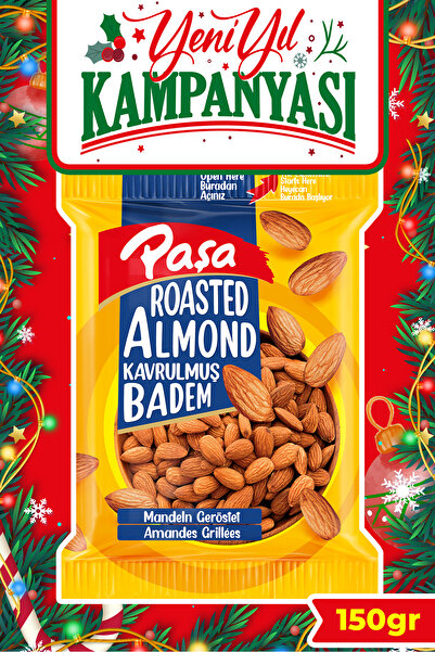 Paşa Kuruyemiş Kavrulmuş Badem 150 gr