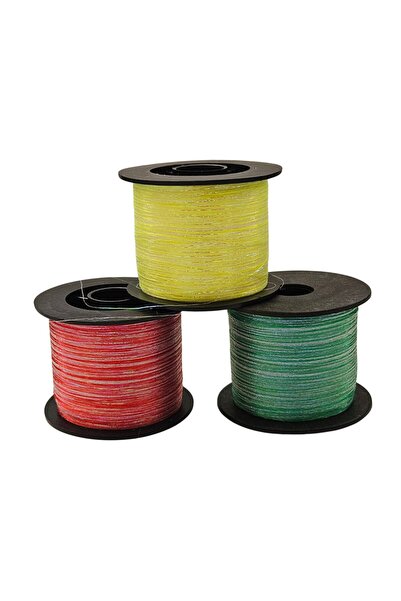 ALDOS Çapari (3 Adet) 400 mt Makara Çapari Sim 4 Kat Set3