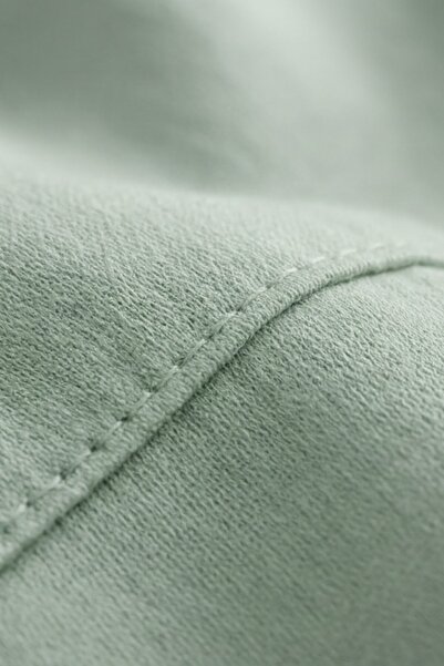 Anılsan Επίπεδο σεντόνι με πράσινο ελαστικό χρώμα Ranforce 100% βαμβακερό μονό/διπλό σεντόνι για το σπίτι, σεντόνι ξενοδοχείου