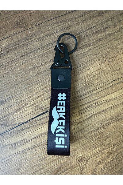 Duftpalm Men's Business Designed Fabric Automobile Motorcycle Keychain