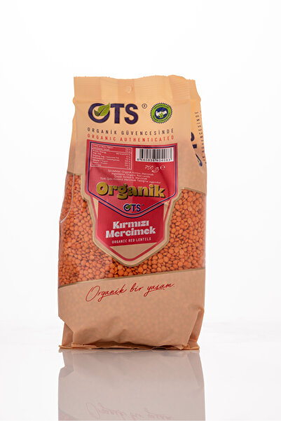 OTS Organik Ots Org. Kırmızı Mercimek 750 gr