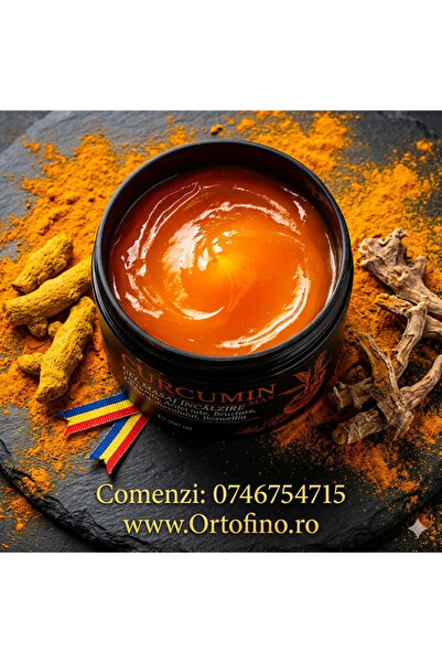 Ortofino 3x Pachet de Gel Terapeutic Curcumin Max – pentru articulații și mușchi