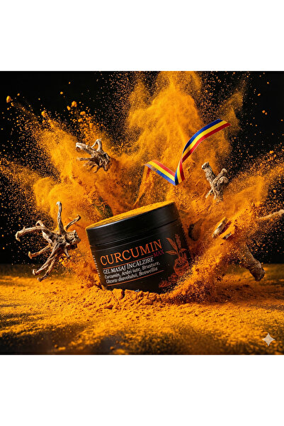 Ortofino Set 2 bucati Gel Terapeutic Curcumin MAX – pentru articulații, mușchi și o mobilitate crescută 600ml