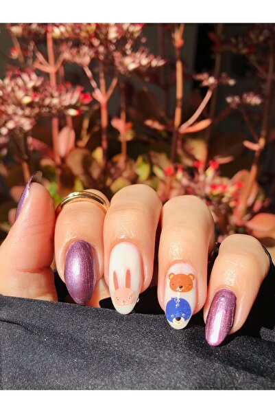 Animals Tırnak Dövmesi, Tırnak Tattoo, Nail Art, Tırnak Sticker