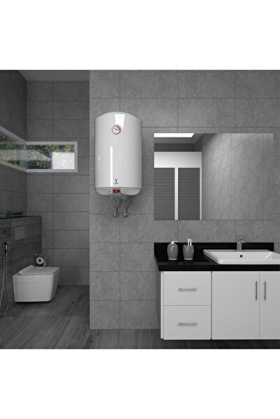 Saudi Ceramic سخان مياه كهربائي 80 لتر عمودي 1200 واط