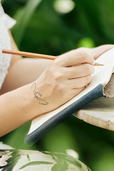 Artikel Angel Geçici Dövme,geçici Tattoo ,vücut Dövme,kol Bilek Dövme,boyun D...