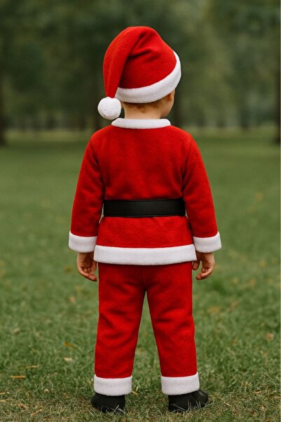 Parti Selesi Yetişkin Noel Şapkası - Yılbaşı Şapkası - Polar Yıl Başı Şapkası - Noel Baba Şapkası