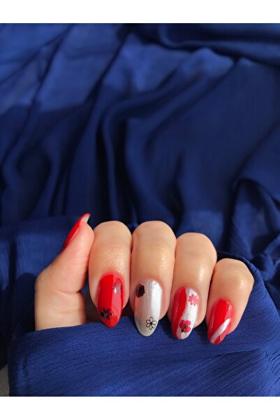 Artikel Papatya Tırnak Dövmesi,tırnak Tattoo,nail Art ,tırnak Sticker