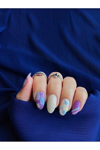Artikel 2' Li Soft Renkli Çizgi Tırnak Dövmesi, Tırnak Sticker, Nail Tattoo, ...